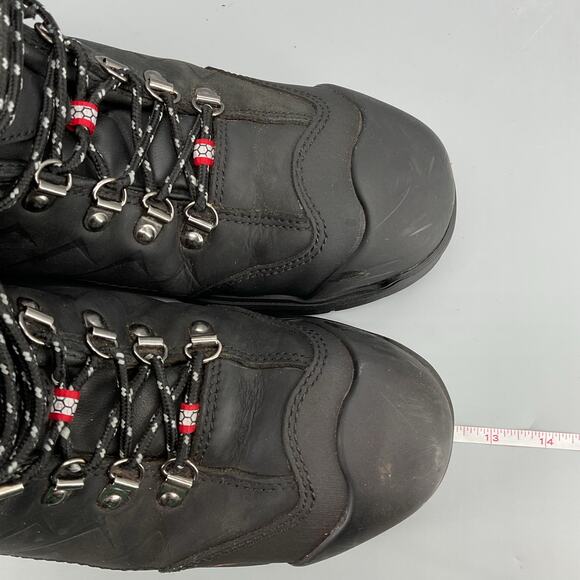 Hisea Men’s Waterproof Composite Toe Work Boots Black Size 9M - Picture 7 of 10